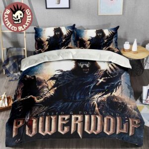 Powerwolf Blessed And Possessed Tour Edition Album Cover Room Decor Bedding Set