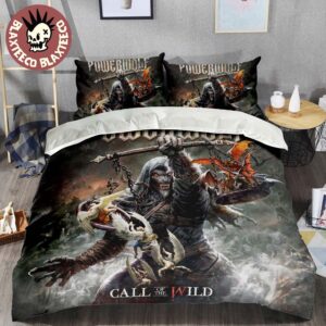 Powerwolf Call Of The Wild Album Cover Room Decor For Fans Bedding Set