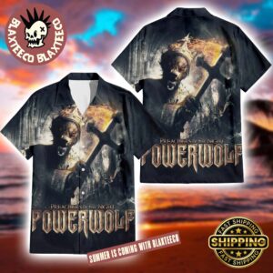 Powerwolf Preachers of the Night Album Cover Art Gift For Fans Summer 2025 Hawaiian Shirt