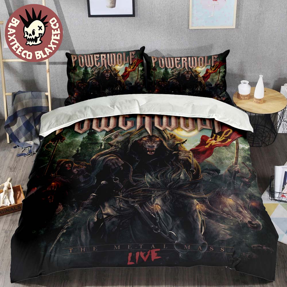 Powerwolf The Metal Mass – Live Album Cover Bedding Set