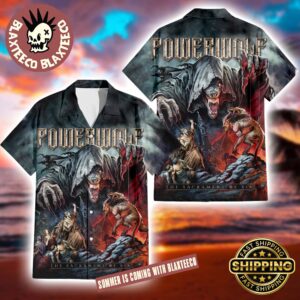 Powerwolf The Sacrament Of Sin Album Cover Summer 2025 Hawaiian Shirt