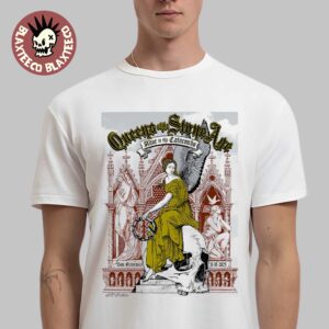 Queens Of The Stone Age Alive In The Catacombs San Francisco California 2025 Event Poster At SF Symphony On November 10 2025 T-Shirt