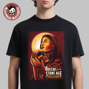 Queens Of The Stone Age Amsterdam Netherlands 2025 Event Poster At Koninklijk Theater Carre On October 26 2025 T-Shirt