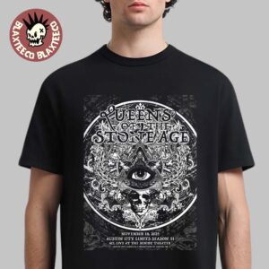 Queens Of The Stone Age Austin City Limits Season 51 Texas 2025 Event Poster At ACL Live At The Moody Theater On November 18 2025 Unisex T-Shirt