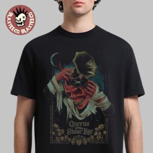 Queens Of The Stone Age New Orleans Los Angeles 2025 Event Poster At Saenger Theatre On November 21 2025 T-Shirt