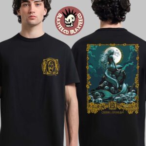 Queens Of The Stone Age New York 2025 Event Poster At Beacon Theatre On October 10 2025 The Death Mermaid Art Two Sided T-Shirt