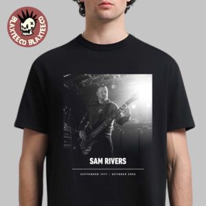 RIP Sam Rivers Of Limp Bizkit 1977-2025 Thank You For The Memories T-Shirt