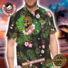 Rammstein Mein Land Green Tropical In Black Summer 2025 Hawaiian Shirt