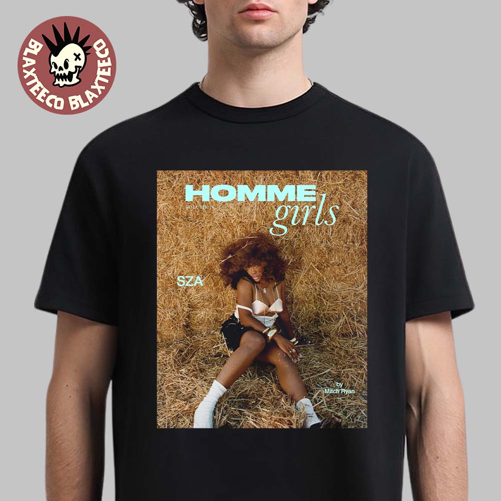 SZA Graces The Cover Of Homme Girls Volume 14 T-Shirt SZA Graces The Cover Of Homme Girls Volume 14 T-Shirt