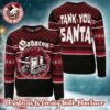 Sabaton Holiday Tank You Santa The Present Tank Knitted Ugly Christmas Sweater