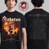 Sabaton Legendary Tour Europe 2025 Legends Of Stuttgart Germany Pop Up Shop On November 24 2025 Two Sided T-Shirt Sabaton Legendary Tour Europe 2025 Legends Of Stuttgart Germany Pop Up Shop On November 24 2025 Two Sided T-Shirt