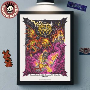 Sheer Mag Nowadays Fest 2025 Poster In Dartmouth Canada At Buffalo Club On October 11 2025 Poster Canvas For Home Decor