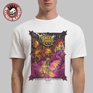 Sheer Mag Nowadays Fest 2025 Poster In Dartmouth Canada At Buffalo Club On October 11 2025 Unisex T-Shirt