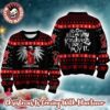 Set It Off Purple Flames 2025 In Knit Black Ugly Christmas Sweater Set It Off Purple Flames 2025 In Knit Black Ugly Christmas Sweater