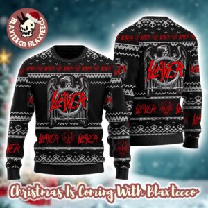 Slayer Band Eagle Logo Christmas Ugly Sweater