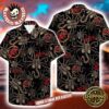 Slayer Big Golden Eagle Logo Band 2025 Summer Hawaiian Shirt Slayer Big Golden Eagle Logo Band 2025 Summer Hawaiian Shirt
