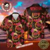 Slayer Horror Skull In Flame Gift For Fans 2025 Summer Hawaiian Shirt