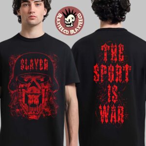 Slayer Seasons In The Abyss 35th Anniversary Collection Sport Is War Skull Two Sided T-Shirt