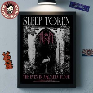 Sleep Token The Even In Arcadia Tour Los Angeles Ritual 2025 At Crypto.com Arena On October 11 2025 Home Decor Poster Canvas