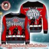 Slipknot We Are All Maggots In The End Vintage Knitted Ugly Christmas Sweater