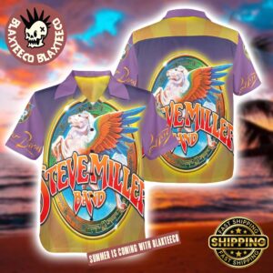 Steve Miller Band The Pegasus Book of Dreams Summer 2025 Hawaiian Shirt