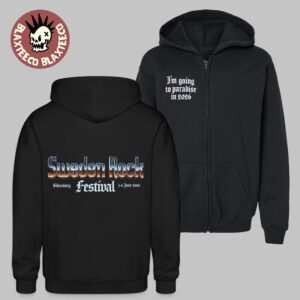 Sweden Rock Festival 2026 In Solvesborg On 3-6 June I’m Going To Paradise In 2026 Zip Up Hoodie