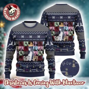 Taylor Swift Best Of Song The Eras Tour Cover Art Xmas Gift For Fans Ugly Christmas Sweater 2025