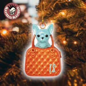 Taylor Swift Holiday 2025 The Life Of A Show Girl Toy Chihuahua Barking At Me From A Tiny Purse Ornament