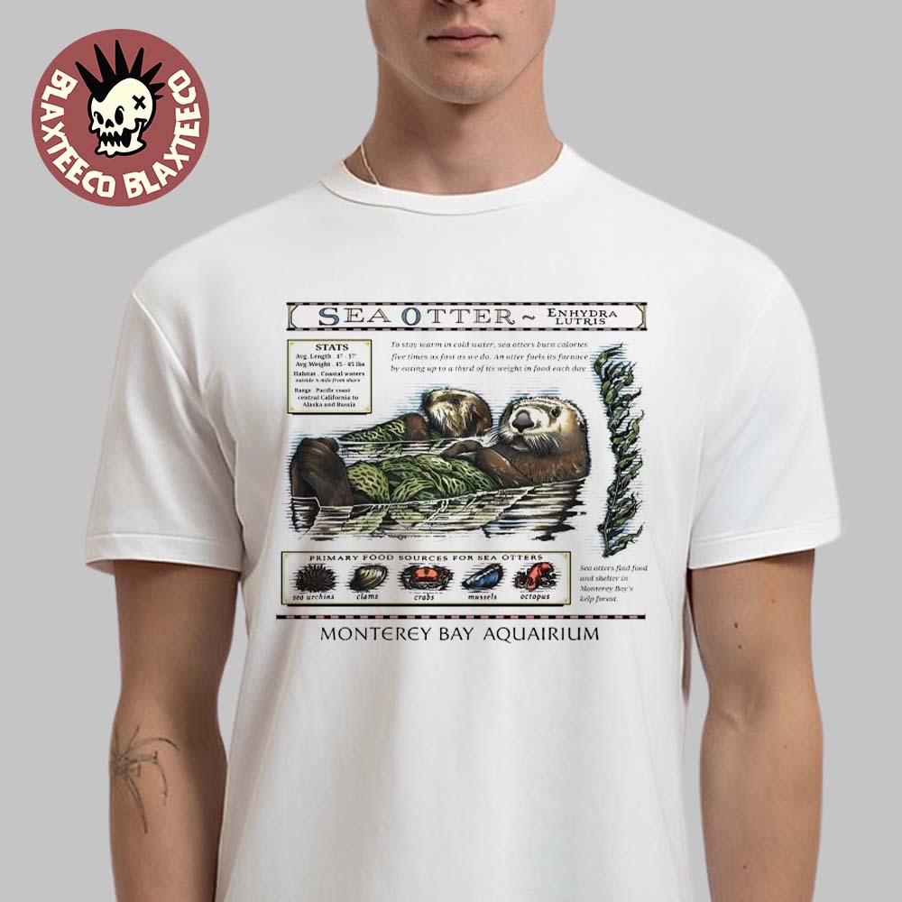 Taylor Swift Monterey Bay Aquarium Otter T-Shirt