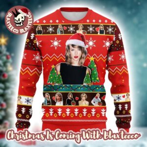 Taylor Swift Singer Santa Taylor Ugly Christmas Sweater