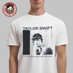 Taylor Swift The Holiday Collection 2025 Evermore Album Tis The Damn Season Write This Down T-Shirt