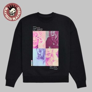 Taylor Swift The Holiday Collection 2025 Lover Album Who Could Ever Leave Me Darling Crewneck Sweatshirt
