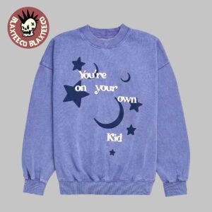 Taylor Swift The Holiday Collection 2025 Midnights You Are On Your Own Kid Purple Crewneck Sweatshirt