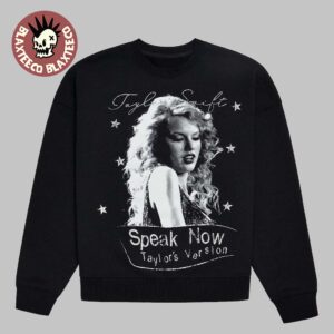 Taylor Swift The Holiday Collection 2025 Speak Now Taylor’s Version Black Crewneck Sweatshirt