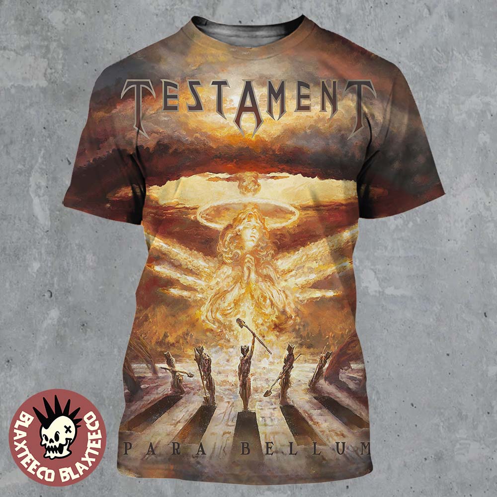 Testament Para Bellum Album Cover Art All Over Print Shirt Testament Para Bellum Album Cover Art All Over Print Shirt
