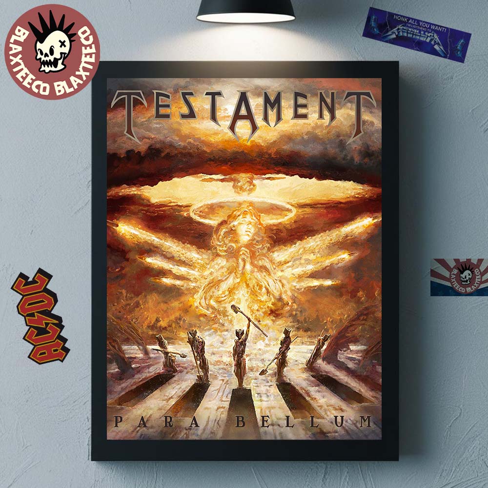 Testament Para Bellum Album Cover Art Home Decor Poster Canvas Testament Para Bellum Album Cover Art Home Decor Poster Canvas