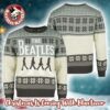 The Beatles Abbey Road Vintage Green Knitted Ugly Christmas Sweater
