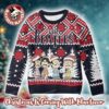 The Beatles Walk Across The Street Abbey Road Rainbow Color Ugly Christmas Sweater