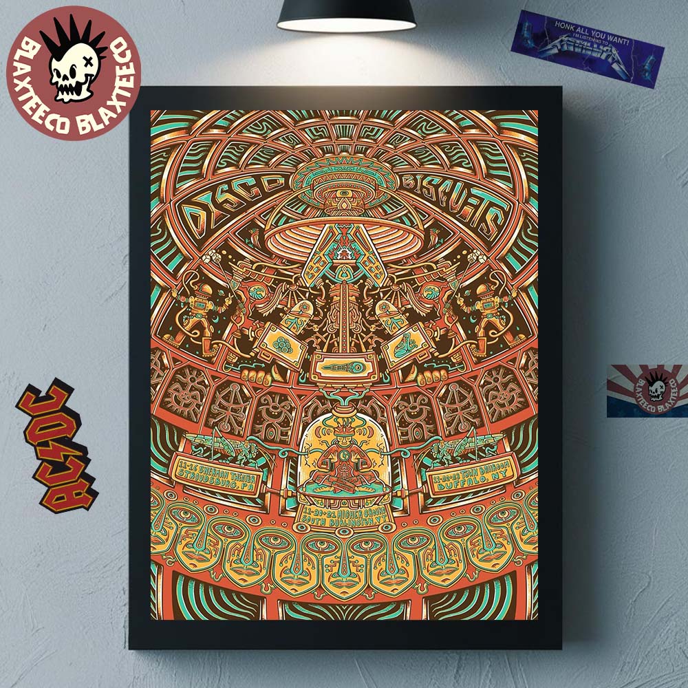 The Disco Biscuits Event Poster For Shows In Stroudsburg PA South Burlinton VT And Buffalo New York On November 2025 Home Decor Poster Canvas The Disco Biscuits Event Poster For Shows In Stroudsburg PA South Burlinton VT And Buffalo New York On November 2025 Home Decor Poster Canvas