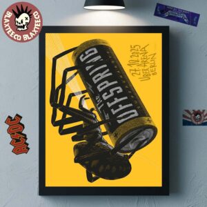 The Offspring Berlin Germany 2025 Tonight Poster At Uber Arena On October 27 2025 Home Decor Poster Canvas