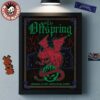 The Offspring Cardiff Wales 2025 Event Poster At Utilita Arena On November 10 2025 Signature Red Dragon Art Home Decor Poster Canvas