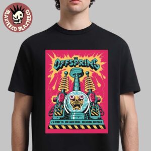 The Offspring Melbourne Australia 2025 Performance On May 7 And 8 2025 At Rod Laver Arena Supercharged Worldwide In 25 Tour Unisex T-Shirt