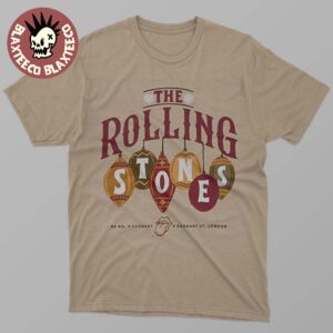 The Rolling Stones 2025 Christmas Holiday Bauble T-Shirt