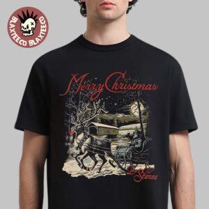 The Rolling Stones Merry Christmas 2025 Reindeer Sleigh Love The Stones T-Shirt