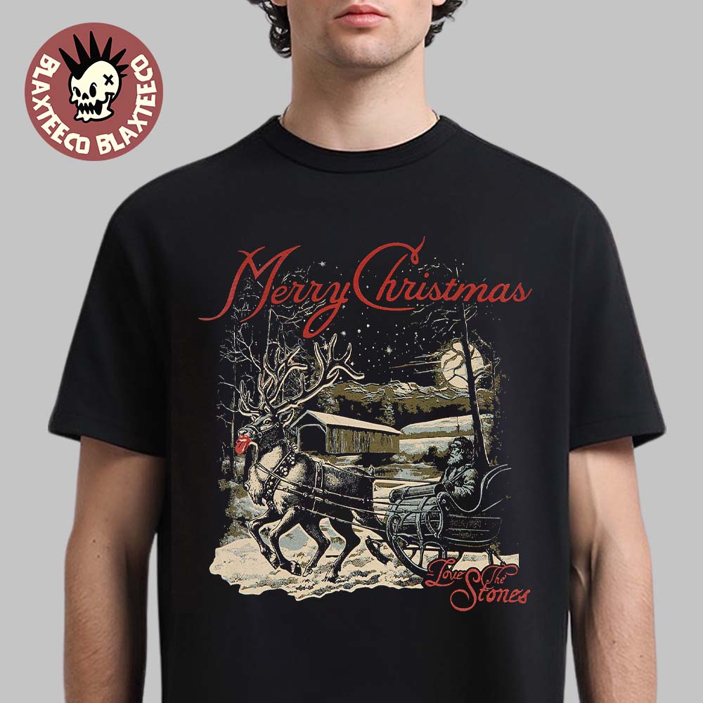 The Rolling Stones Merry Christmas 2025 Reindeer Sleigh Love The Stones T-Shirt The Rolling Stones Merry Christmas 2025 Reindeer Sleigh Love The Stones T-Shirt