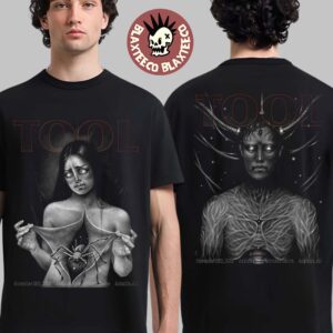 Tool Adelaide Australia 2025 Night 1 And 2 Combined Event Poster At Adelaide Entertainment Centre On November 28 And 29 2025 Two Sided T-Shirt