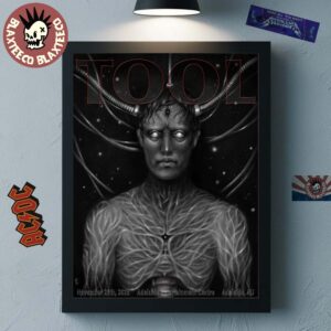 Tool Adelaide Australia 2025 Night 2 Event Poster At Adelaide Entertainment Centre On November 29 2025 Home Decor Poster Canvas