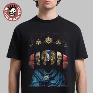 Tool Auckland New Zealand 2025 Night 1 Poster At Spark Arena On November 22 2025 T-Shirt