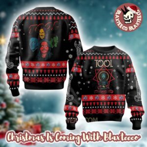 Tool Metal Band Alien Yoga Ugly Christmas Sweater