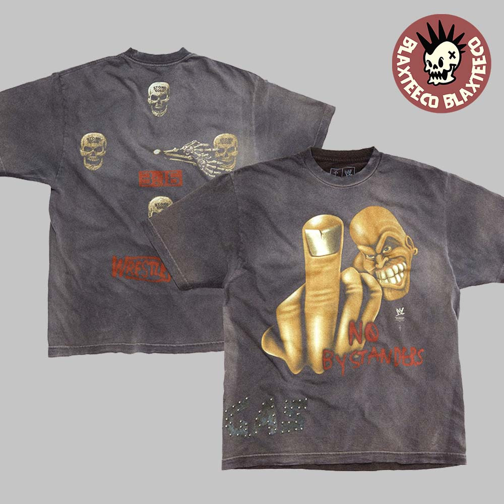 Travis Scott X WWE Stone Cold Steve Austin Wrestlemania 41 No Bystanders T-Shirt Travis Scott X WWE Stone Cold Steve Austin Wrestlemania 41 No Bystanders T-Shirt